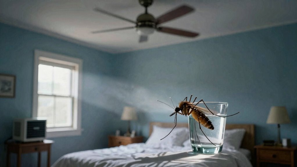 airflow disrupts mosquito activity