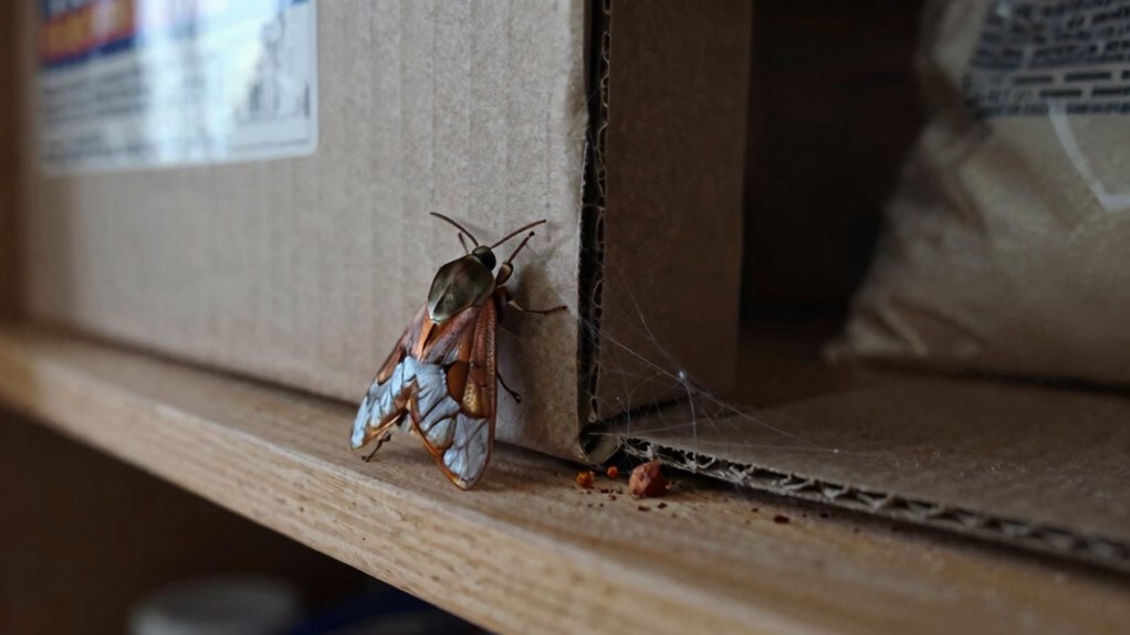 back shelf grabbing prevents pests