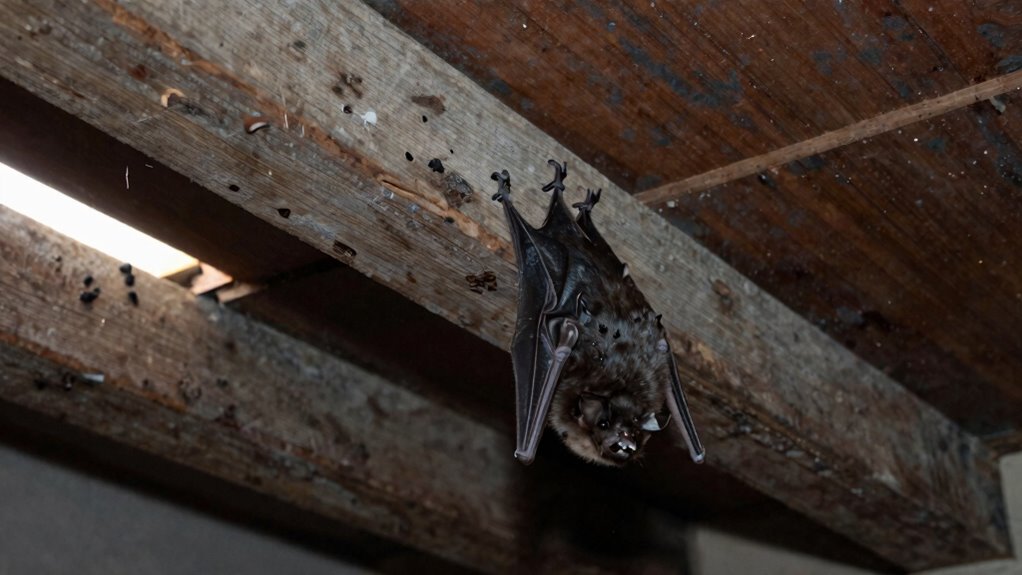 bat roost signs discovery