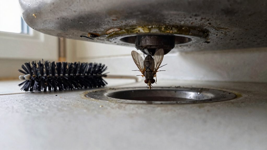 clean drain pipe biofilm