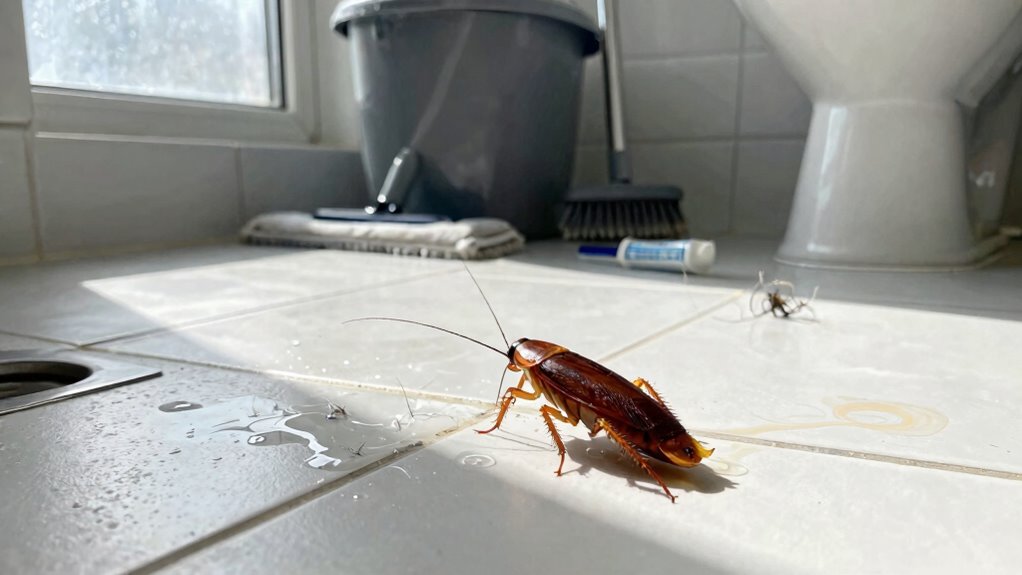 daily cleaning and baiting