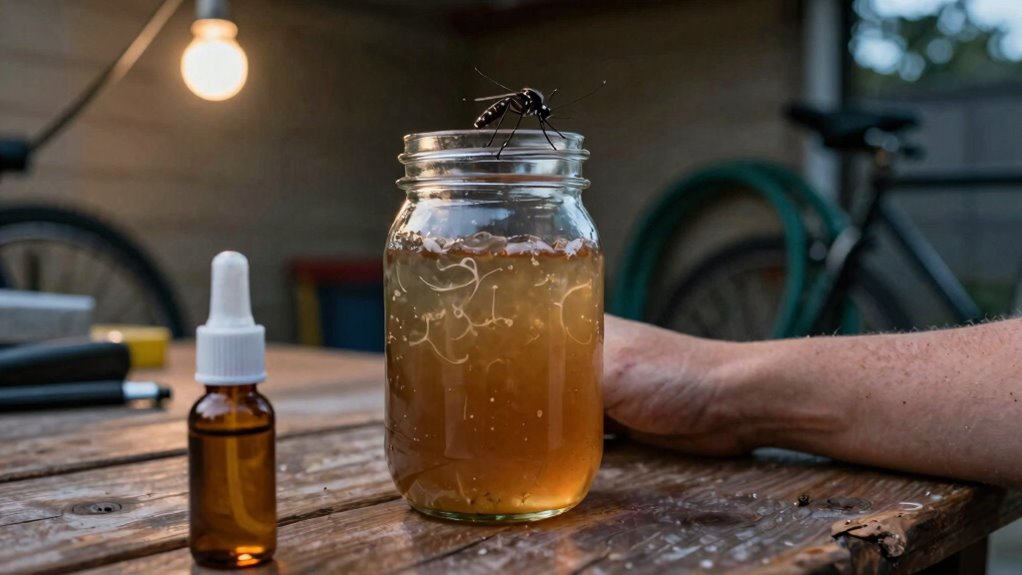 deet beats vinegar protection