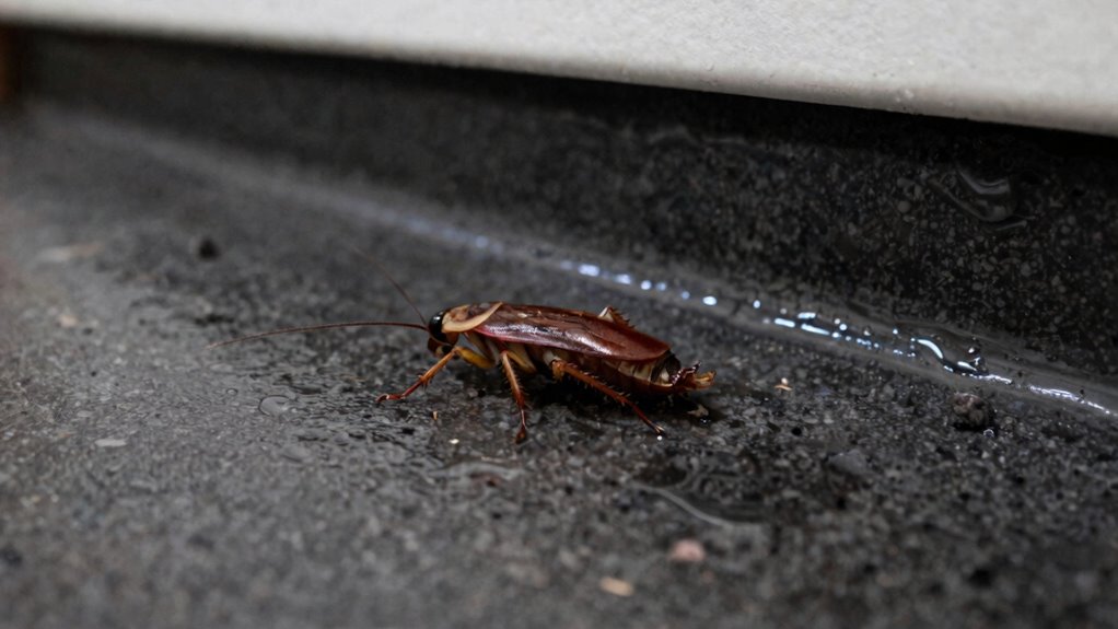 dehumidifier kills cockroaches faster