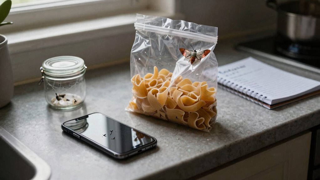 document infested food disposal steps