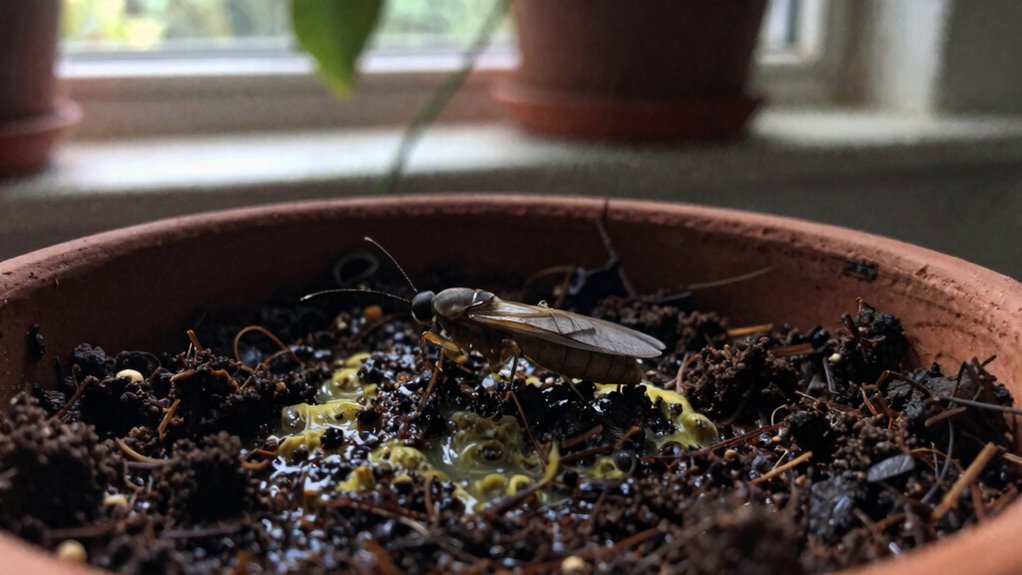dry top inch soil