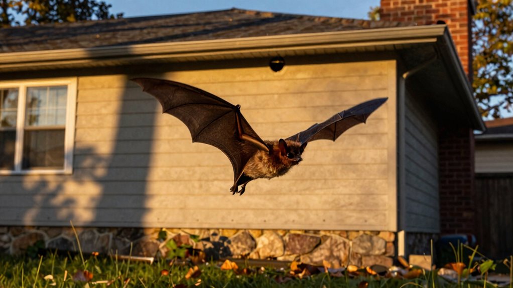 dusk for spotting bat entries