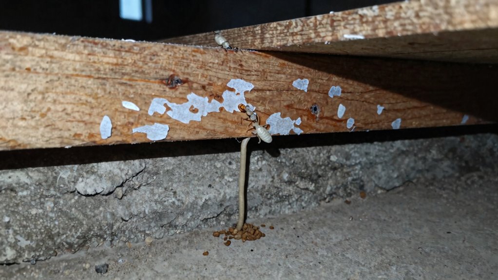 early established critical termite damage