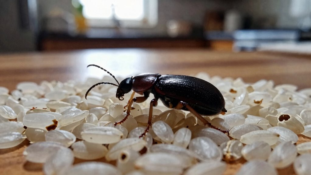 eating weevils is harmless