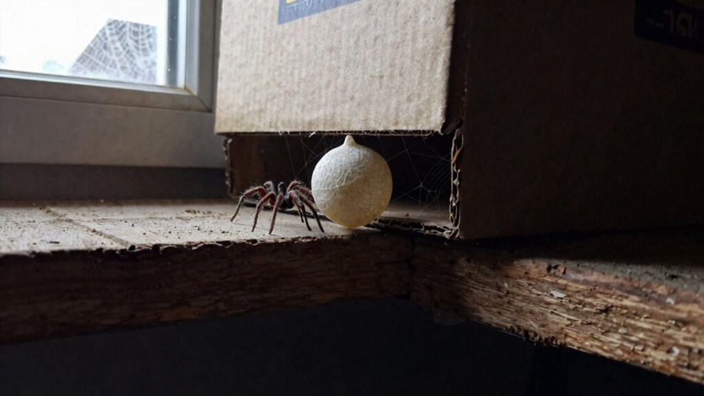 egg sacs location strategy