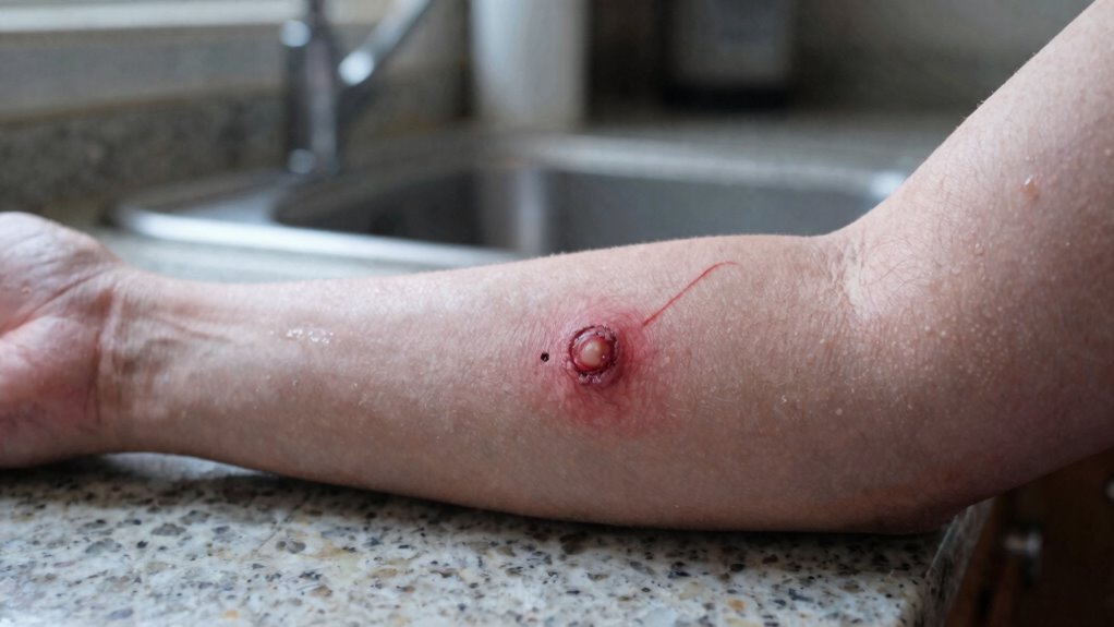 emergency spider bite signs