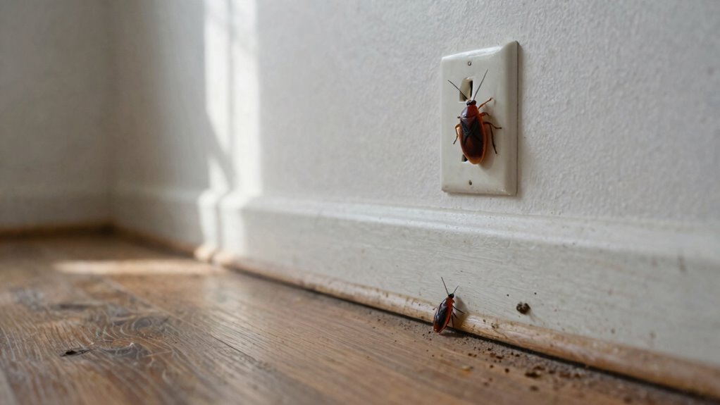 empty units hide bed bugs