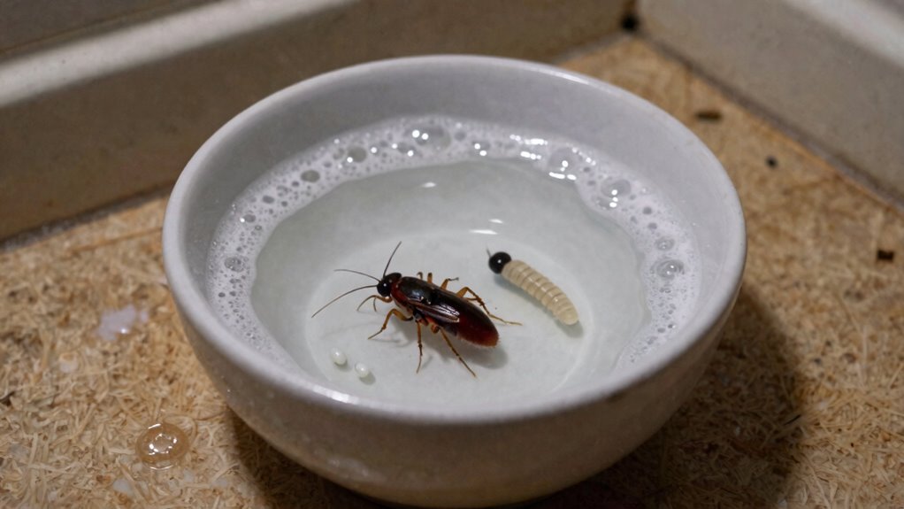 flea life stages survive