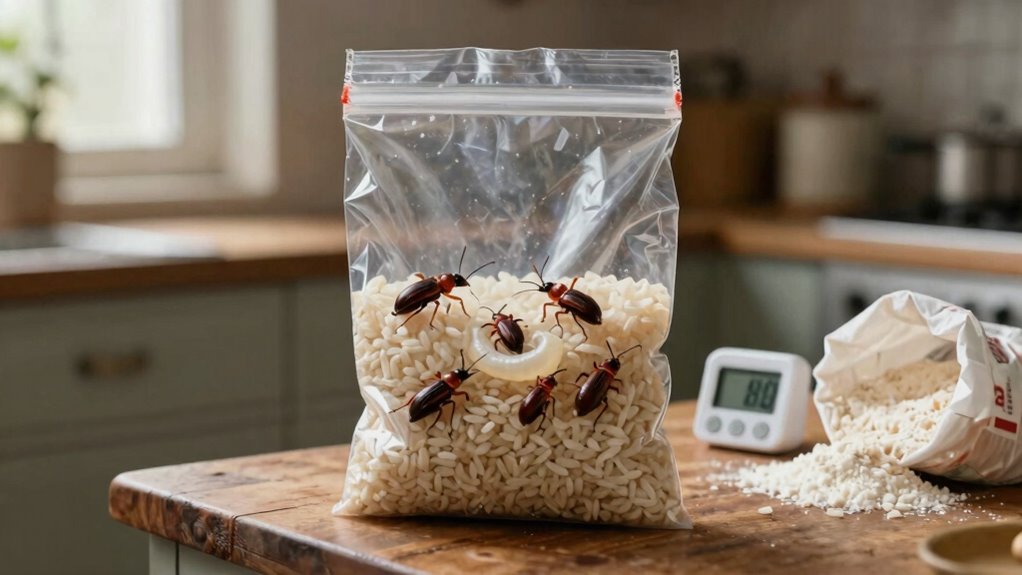 freeze or heat rice