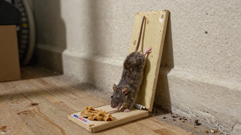 glue boards and prebaiting