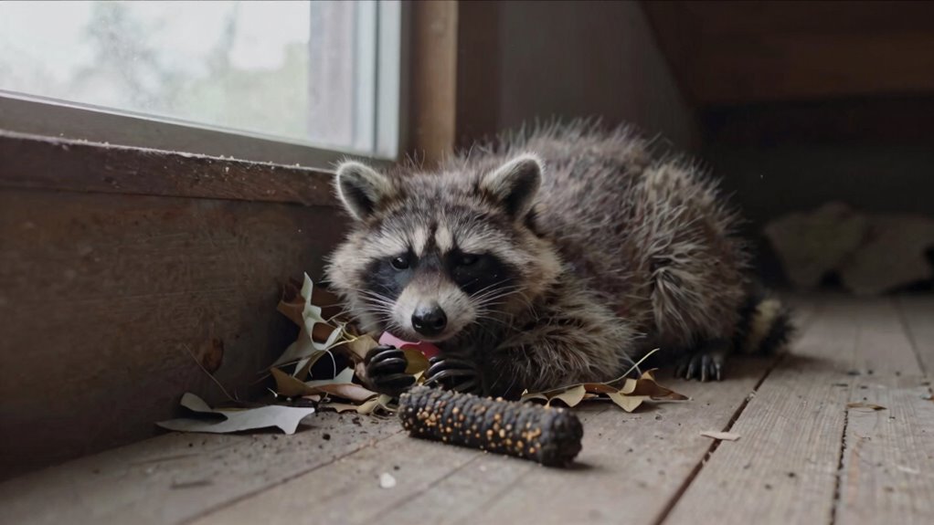 handle sick raccoons safely
