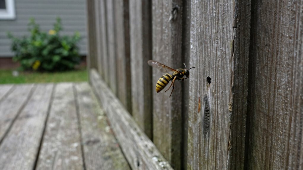 identify wasp by flight