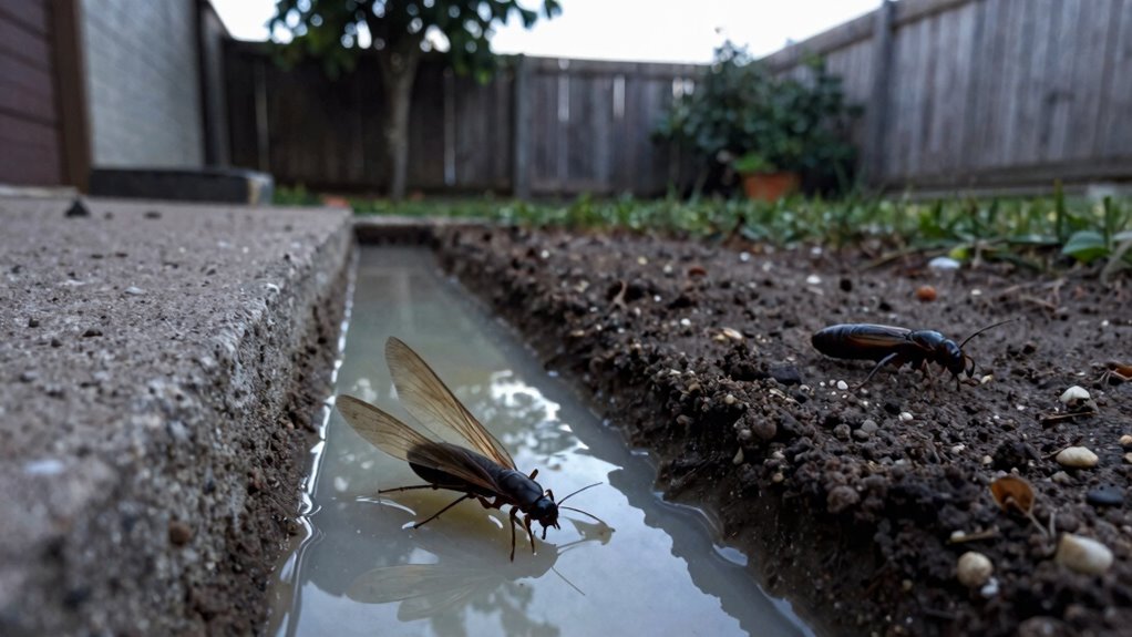 liquid barriers stop colonies