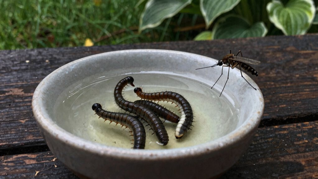 natural mosquito larvae predators