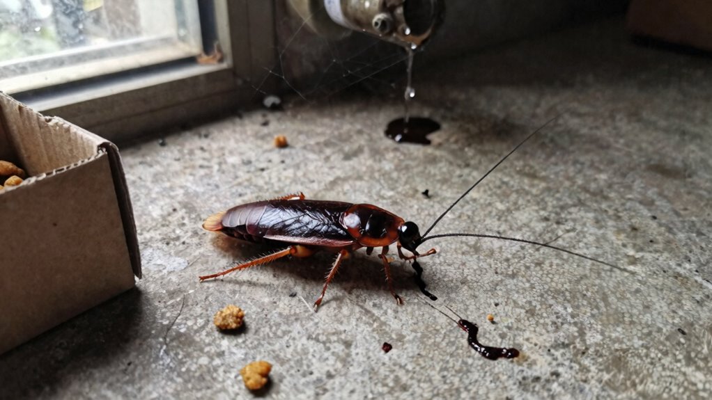 oriental cockroach survival diet