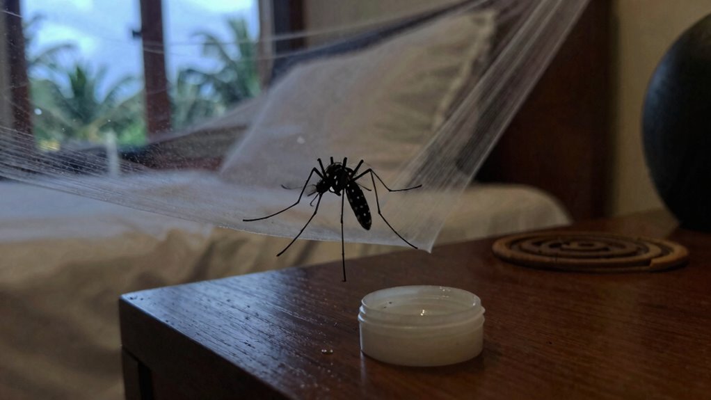 pre trip antimalarials and permethrin
