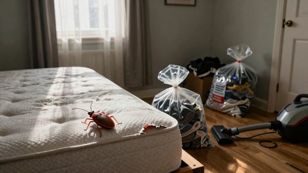 prep furniture and declutter