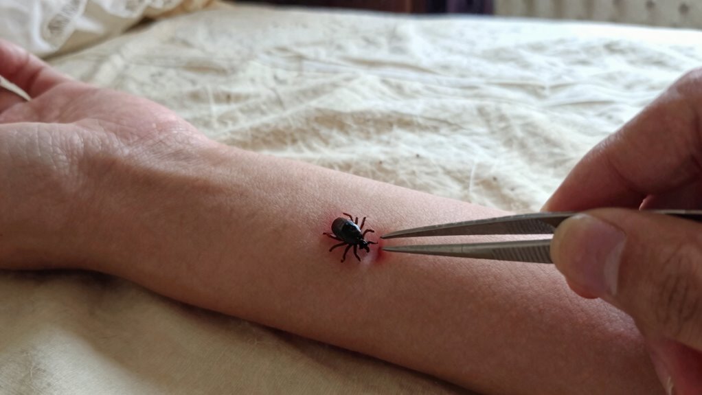 safe tick removal technique