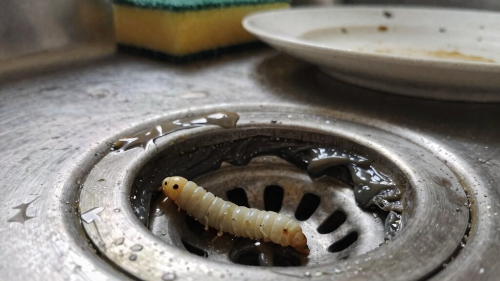 scrub biofilm kills larvae