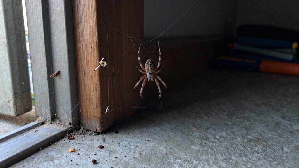seal structural spider entry points