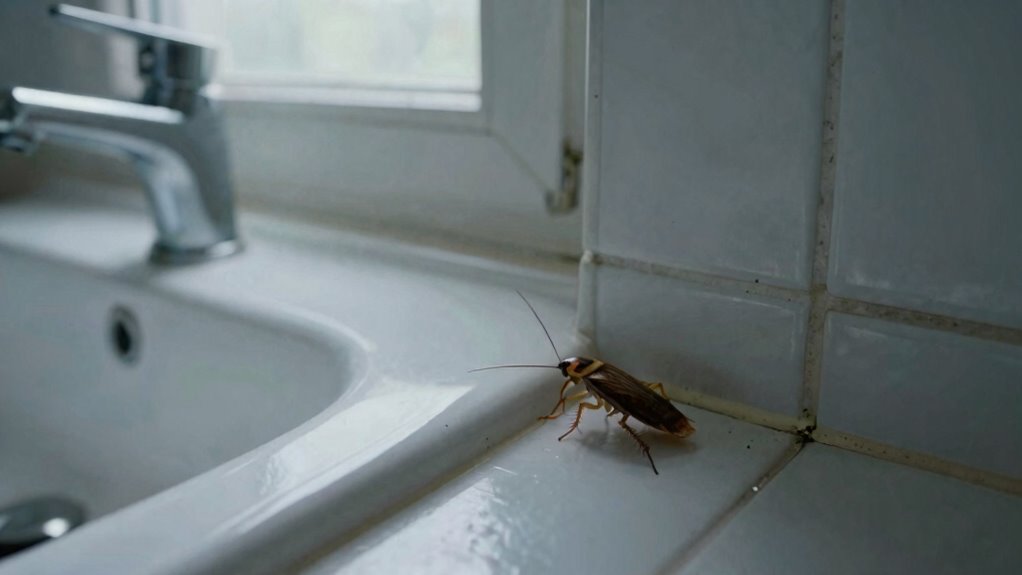 seasonal bathroom roach checks
