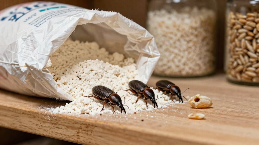 spot weevils early signs