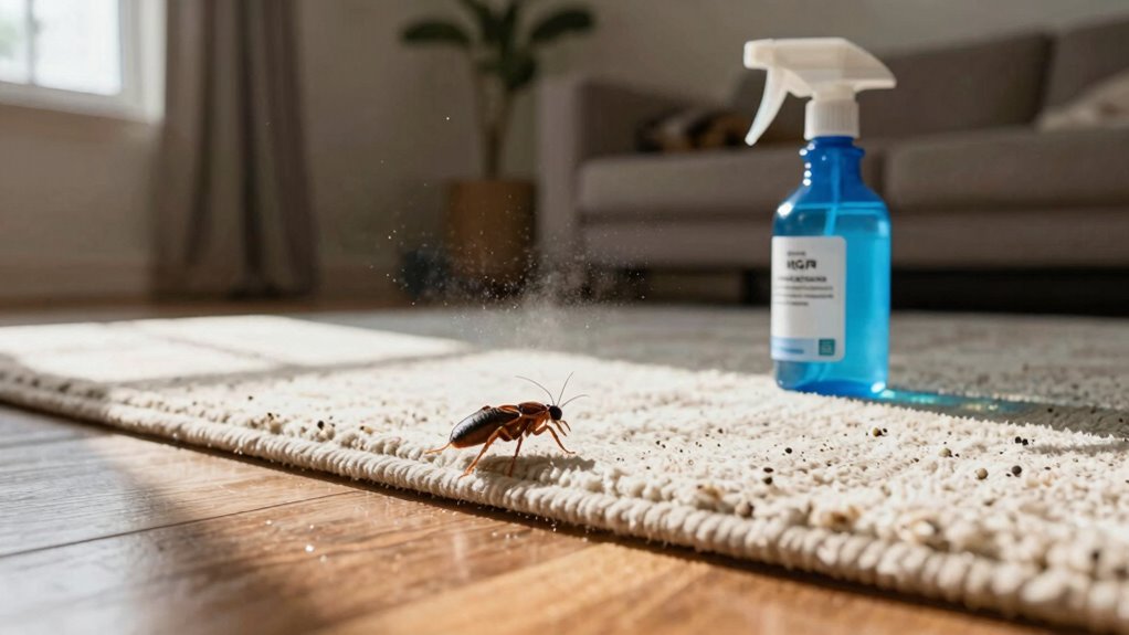 sterilize hatching flea eggs