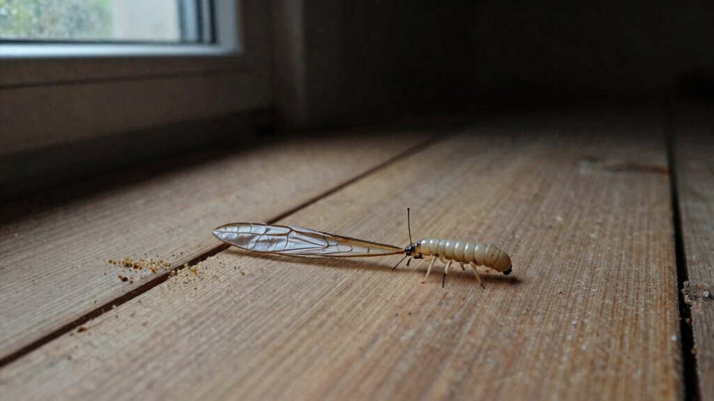 termite wings mean action