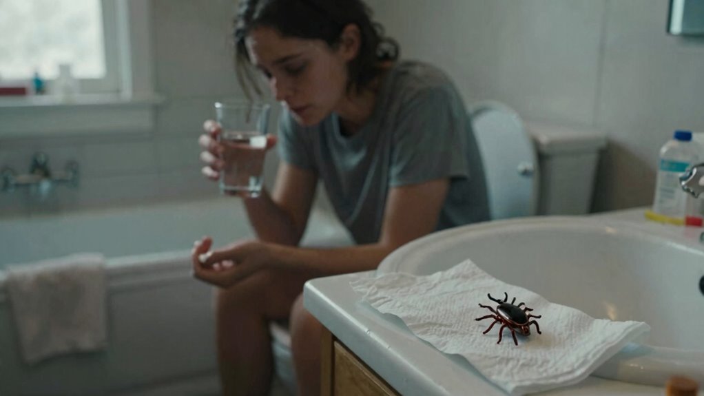 tick bite flu like symptoms