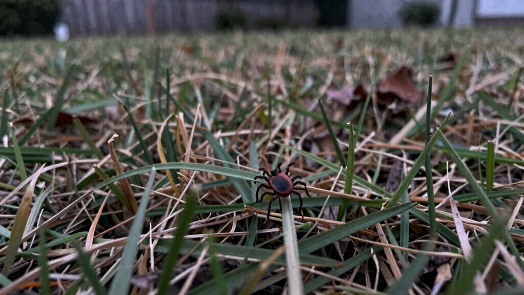 ticks use ambush questing